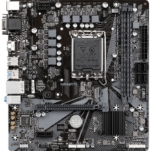 Материнская плата Gigabyte H610M H V2 DDR4 Soc-1700 Intel H610 2xDDR4 mATX AC`97 8ch(7.1) GbLAN+VGA+HDMI