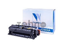 Картридж NV Print совместимый HP CE402A  Yellow для CLJ Color M551 (6000k)