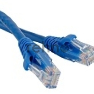 Кабель Патч-корд Lanmaster UTP LAN-PC45/U5E-1.0-BL вилка RJ-45-вилка RJ-45 кат.5е 1м синий LSZH (уп.:1шт)