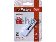 Флеш Диск Dato 32Gb DB8001 DB8001W-32G USB2.0 белый