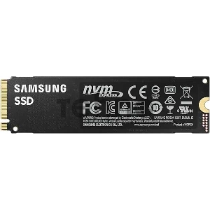Накопитель SSD Samsung 1Tb M.2 (PCI-E NVMe) 980 PRO (R7000/W5000MB/s) (MZ-V8P1T0BW)