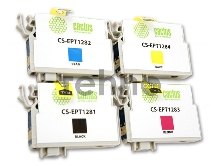 Картридж струйный Cactus CS-EPT1285 многоцветный для Epson Stylus S225; Office BX305 Комплект из чет