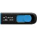 Флеш Диск 128GB ADATA UV128, USB 3.0, черный/синий, фото 12
