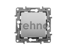 Переключатель промежуточный, винтовые клеммы, Etika, 10AX, 250В~, алюминий Переключатель промежуточный, винтовые клеммы, Etika, 10AX, 250В~, алюминий