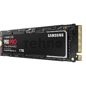 Накопитель SSD Samsung 1Tb M.2 (PCI-E NVMe) 980 PRO (R7000/W5000MB/s) (MZ-V8P1T0BW)