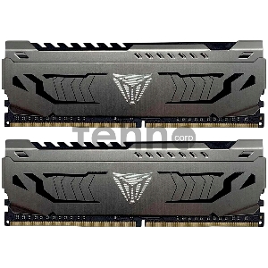 Модуль памяти Patriot DDR 4 DIMM 64Gb (32GBx2) PC25600, 3200Mhz, PATRIOT Viper Steel (PVS464G320C6K) (retail)