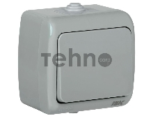 Выкл. 1 кл. откр. уст. 10А IP54 AQUATIC Iek EVA10-K03-10-54 ВС-20-1-0-A