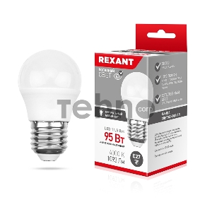 Лампа светодиодная Шарик (GL) 11,5 Вт E27 1093 лм 4000 K нейтральный свет REXANT