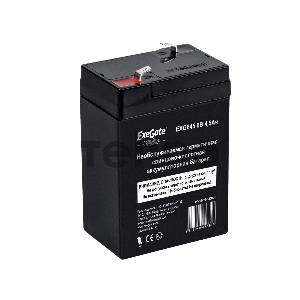 Батарея ExeGate EP234535RUS DT 6045/EXG645 (6V 4.5Ah) клеммы F1