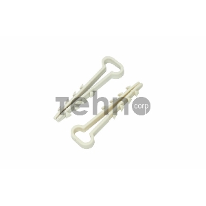 Дюбель-хомут нейлоновый прямоугольный PROconnect 5-10 мм, белый, упаковка 100 шт.