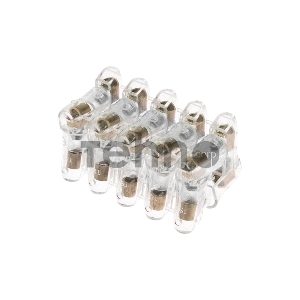 Концевой зажим винтовой изолированный КЗВИ 4 мм (5х1) (20 шт./уп.) REXANT