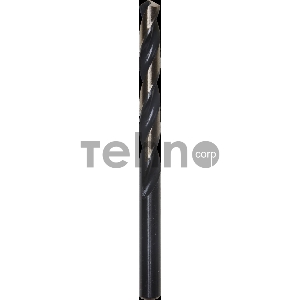 Сверло по металлу URAGAN SHERKHAN, крестообразная подточ, ц/х, Р6М5, шлиф, комб покр-парооксид/кобальт, 5,7х93мм,1шт