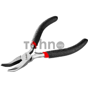 Тонкогубцы изогнутые ЗУБР, 120мм 22169-4