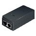Сетевое оборудование UBIQUITI POE-24-12W(EU) блок питания с PoE, 220 VAC -> 12VDC, 0,5A - для абонентов, фото 1