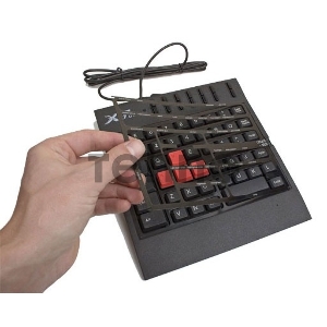 Клавиатура A4 X7-G100 черный USB Multimedia Gamer