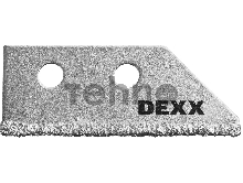 Лезвие DEXX сменное с карбидным напылением для скребка 33413, 1шт