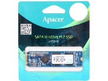 Накопитель SSD Apacer 480GB M.2 2280 AST280 Client AP480GAST280-1 SATA 6Gb/s, 520/495, IOPS 84K, MTBF 1M, TLC, RTL