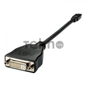 Кабель Leadtek X0101G00247A DVI to mini-DisplayPort cable 45cm/BLACK {50}
