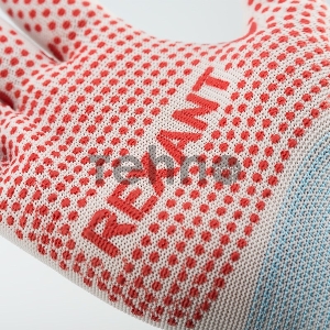 Перчатки х/б белые нейлоновые («Точка» ПВХ) REXANT