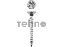 Саморезы СУ-Б универсальные, 45 х 4.5 мм, 200 шт, белый цинк, ЗУБР