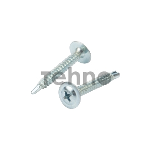 Саморез с прессшайбой ПШС сверло 4,2х32, пакет (500 шт/уп) KRANZ