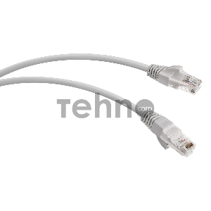 Патч-корд WRline WR-PC-RJ45-UTP-5E-0.5-GY UTP RJ-45 вил.-вилка RJ-45 кат.5E 0.5м серый LSZH