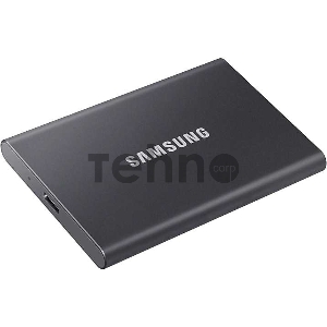 Твердотельный накопитель Samsung SSD 500GB T7 Touch, USB Type-C, R/W 1000/1050MB/s, Titanium