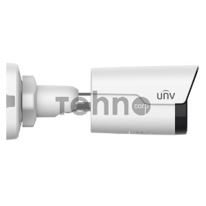 Видеокамера Uniview IP цилиндрическая, 1/2.7 4 Мп КМОП @ 30 к/с, ИК-подсветка до 50м., LightHunter 0.003 Лк @F1.6, объектив 4.0 мм, WDR, 2D/3D DNR, Ultra 265, H.265, H.264, MJPEG, 3 потока, встроенны