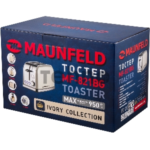Тостер MAUNFELD MF-821BG