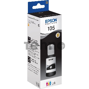 Картридж струйный Epson 105BK C13T00Q140 черный (8000стр.) (140мл) для Epson L7160/7180