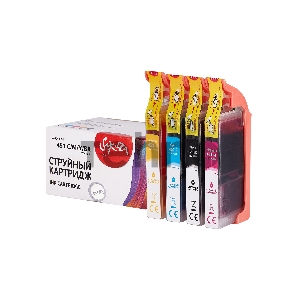 Набор струйных картриджей Sakura 6524B004 (451 C/M/Y/BK) для Canon, мультипак, 10,2/10,2/10,2/10,2 мл., 4425/665/660/685 к.