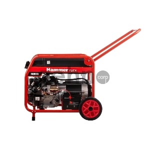 Бензоэлектростанция Hammer Flex GN8000ATS  авто/электрозапуск 7.5КВт 220В 50Гц бак 33л непр.8ч