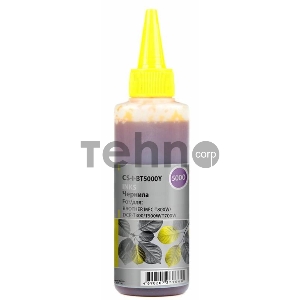 Чернила Cactus CS-I-BT5000Y желтый 100мл для Brother DCP-T300, DCP-T500W,DCP-T700W, MFC-T800W
