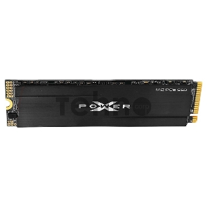 Твердотельный диск 512GB Silicon Power XD80, M.2 2280, PCI-E 3x4, [R/W - 3400/3000 MB/s]