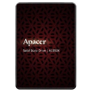 Накопитель SSD Apacer 128Gb PANTHER AS350X SATA 2.5 7mm, R560/W540 Mb/s, IOPS 80K, MTBF 1,5M, 3D NAND, Retail (AP128GAS350XR-1)