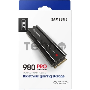 Накопитель SSD Samsung PCI-E 4.0 x4 2Tb MZ-V8P2T0CW 980 PRO M.2 2280