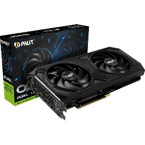 Видеокарта Palit PA-RTX4070 DUAL OC 12GB  PCIE16 RTX4070 12GB