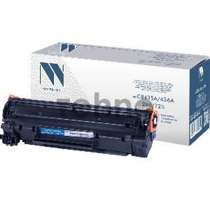Картридж NVPrint CB435A/CB436A/285A/CRG725 для HP LJ P1005/P1006/P1515, 2000 стр.