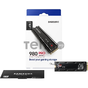 Накопитель SSD Samsung PCI-E 4.0 x4 2Tb MZ-V8P2T0CW 980 PRO M.2 2280