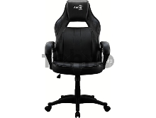 Кресло игровое AEROCOOL AС40C AIR, на колесиках, полиуретан, черный [aс40c air black]