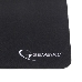 Коврик для мыши Gembird MP-BLACK, чёрный, размеры 220*180*1мм, полиэстер+резина, фото 5