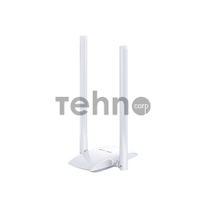 Сетевой адаптер WiFi Mercusys MW300UH USB 2.0 (ант.внеш.несъем.) 2ант.