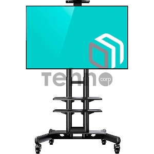 Стойка для телевизора с кронштейном ONKRON TS1552 40-70, мобильная, чёрная