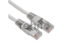 Патч-корд F/UTP REXANT категория 6, RJ45-RJ45, экранированный, 26AWG, LSZH, серый, 5 м