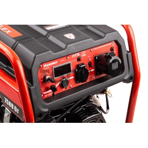 Бензоэлектростанция Hammer Flex GN8000ATS  авто/электрозапуск 7.5КВт 220В 50Гц бак 33л непр.8ч