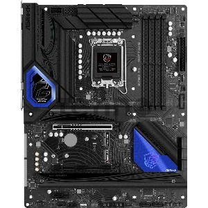 Материнская плата Asrock Z790 PG RIPTIDE, Socket 1700, Intel®Z790, 4xDDR5-4800, HDMI+DP, 2xPCI-Ex16, 1xPCI-Ex1, 8xSATA3(RAID 0/1/5/10), 5xM.2, 8 Ch Audio, 1x2.5GLan, (2+4)xUSB2.0, (6+2)xUSB3.2, (1+1)xUSB3.2 Type-C™, ATX, RTL {}