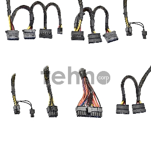 Блок питания 1000W ExeGate 80 PLUS® 1000PPH-LT-OEM (ATX, APFC, SC, КПД 82% (80 PLUS), 12cm fan, 24pin, (4+4)pin, PCIe, 5xSATA, 3xIDE, кабель 220V с защитой от выдергивания, black, RTL)