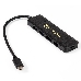 USB-Хаб (концентратор) ExeGate DUB-4CP/1 (кабель-адаптер USB Type C --> 4xUSB3.0, Plug&Play, черный), фото 2
