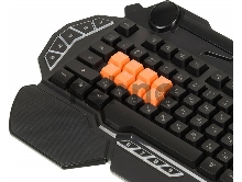 Клавиатура A4Tech Bloody B318 Black USB Multimedia Gamer LED (подставка для запястий)