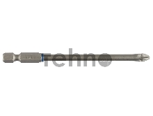 Бита ЗУБР ЭКСПЕРТ 26013-2-100-1  торсион кованая обточ.CrMo E 1/4'' PZ2 100мм 1шт